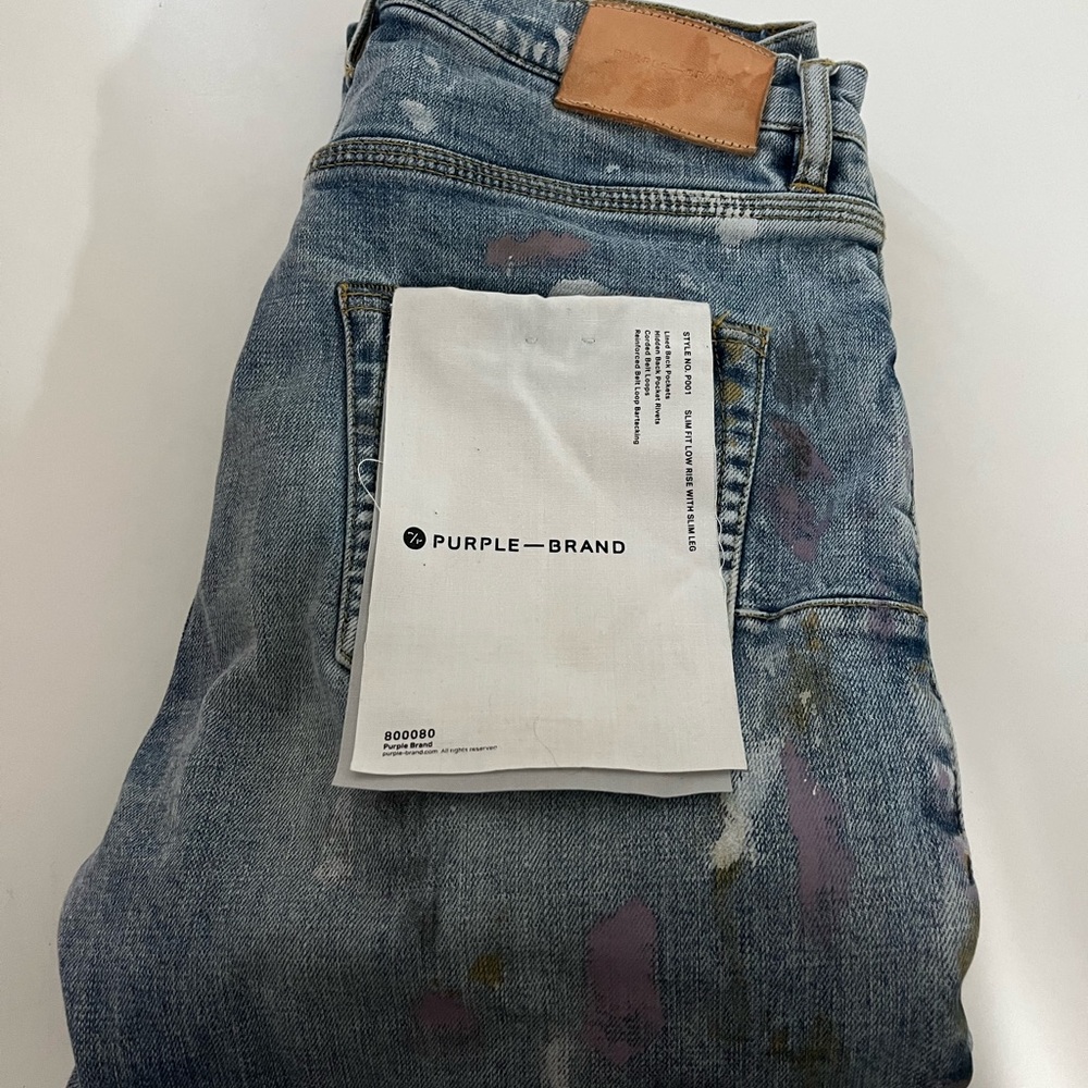 Size 29 purple jeans